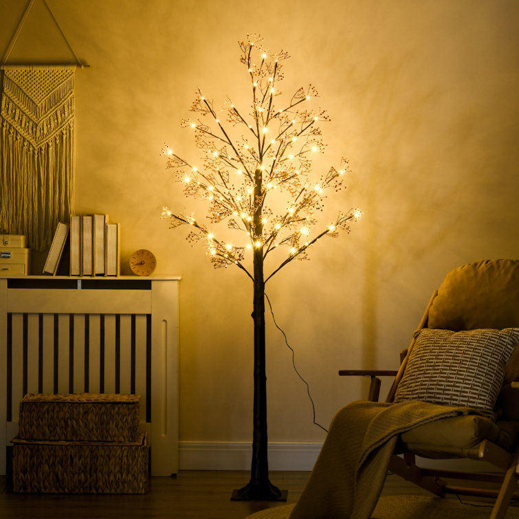 The Seasonal Aisle Indoor / Outdoor Lighted Trees & Branches Wayfair